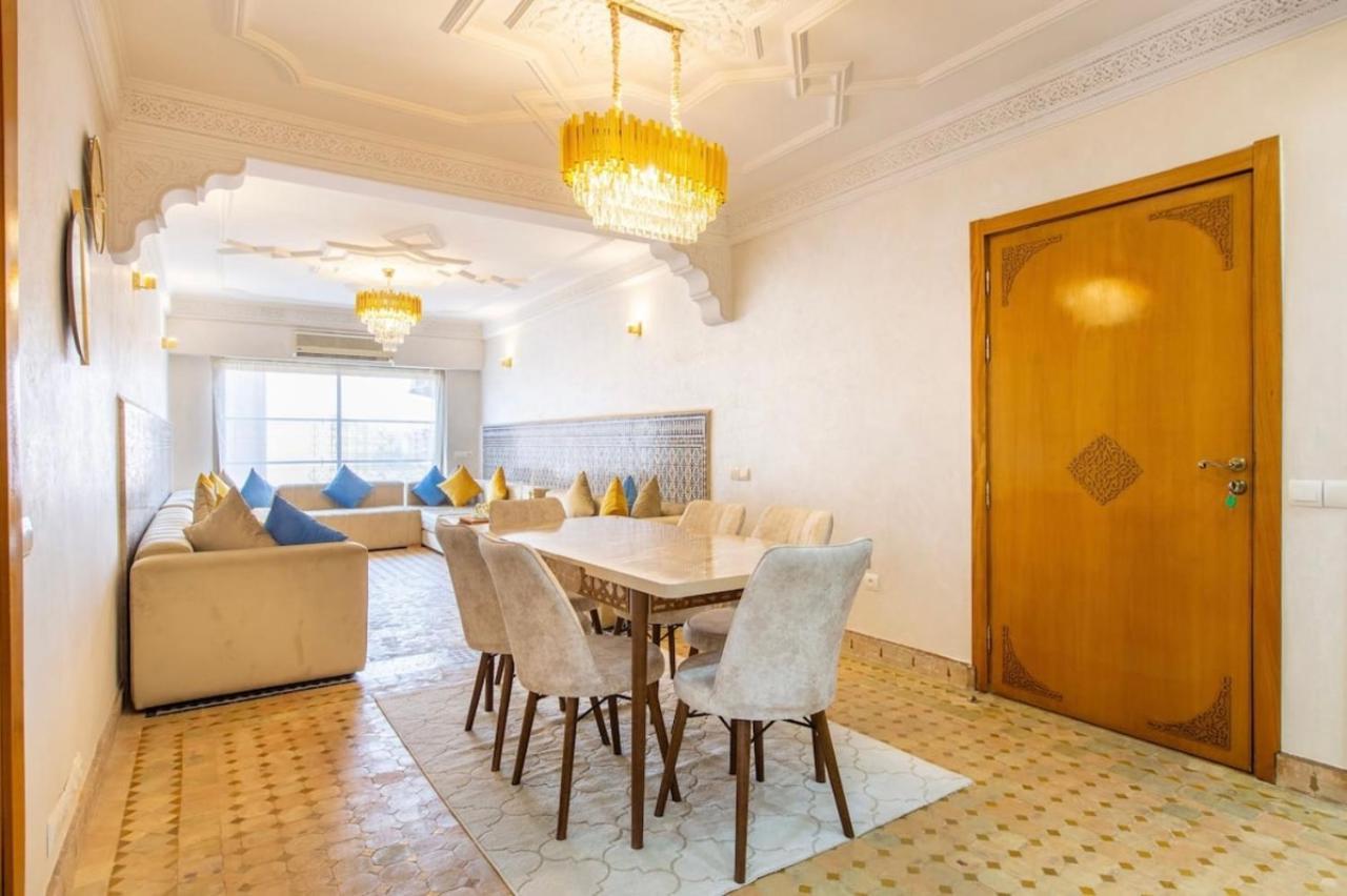 Luxury Appartement Gueliz Center Marraquexe Exterior foto