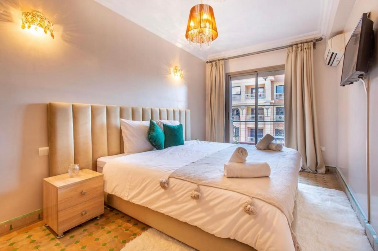 Luxury Appartement Gueliz Center Marraquexe Exterior foto
