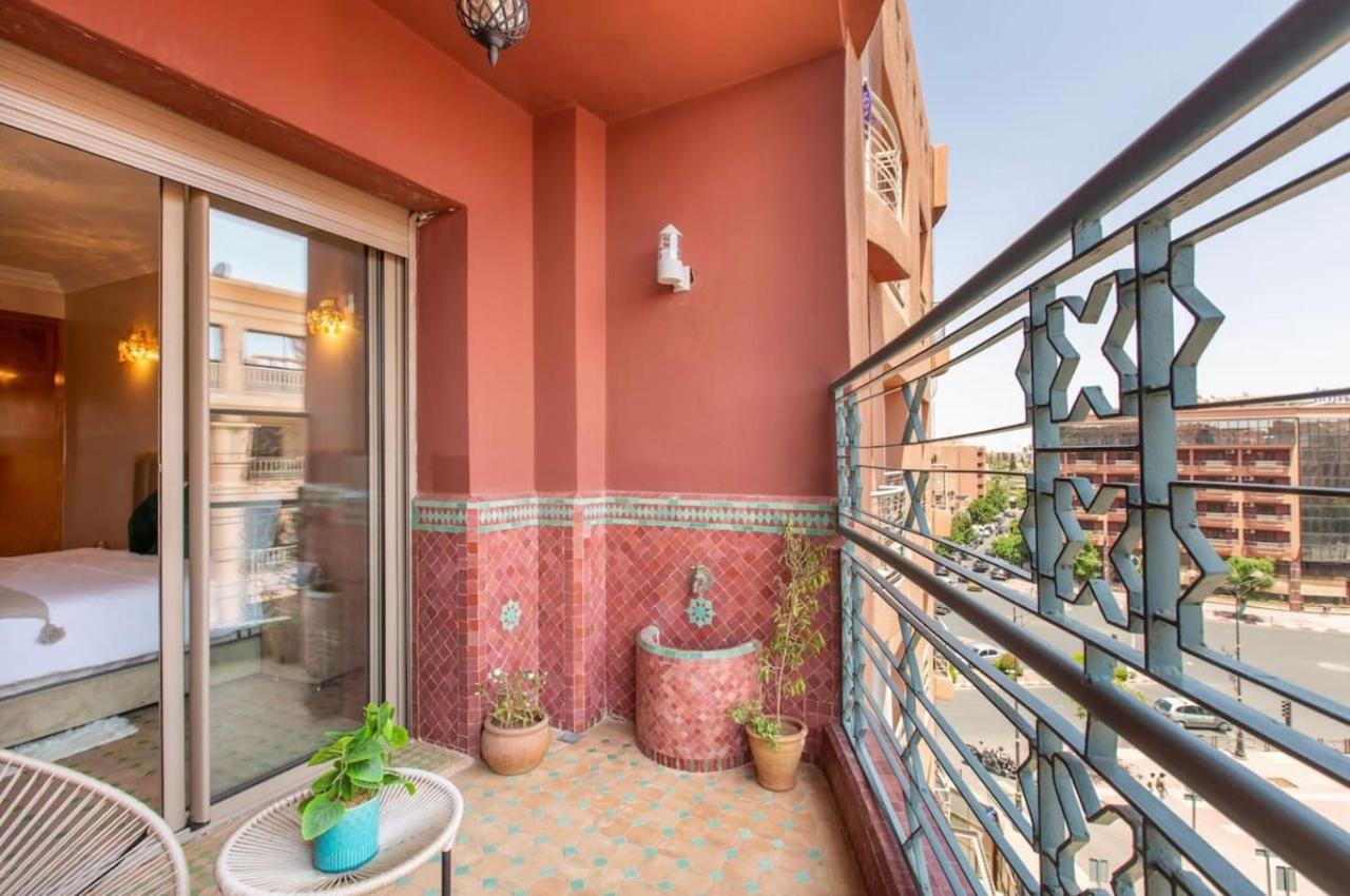 Luxury Appartement Gueliz Center Marraquexe Exterior foto