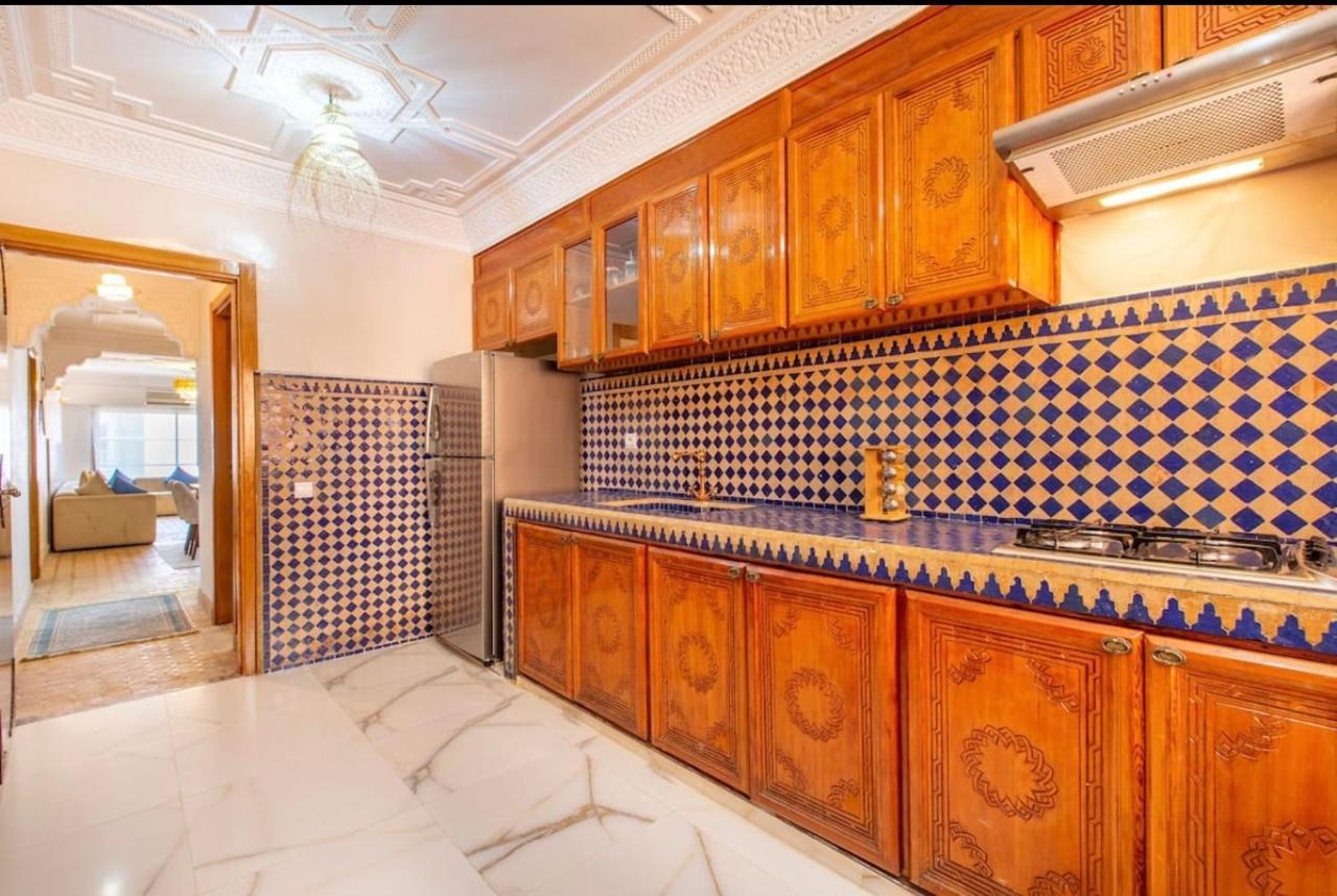 Luxury Appartement Gueliz Center Marraquexe Exterior foto